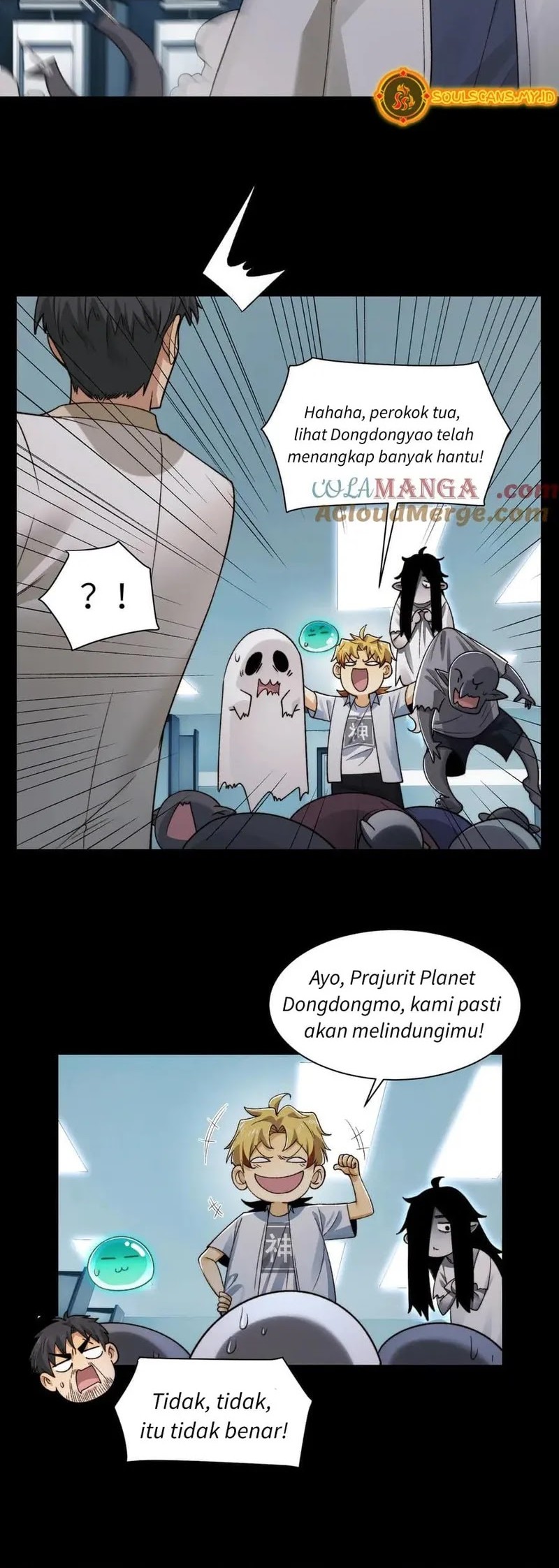 In the Face of Mental Illness Ghosts Are Nothing Chapter 100 - halaman 20