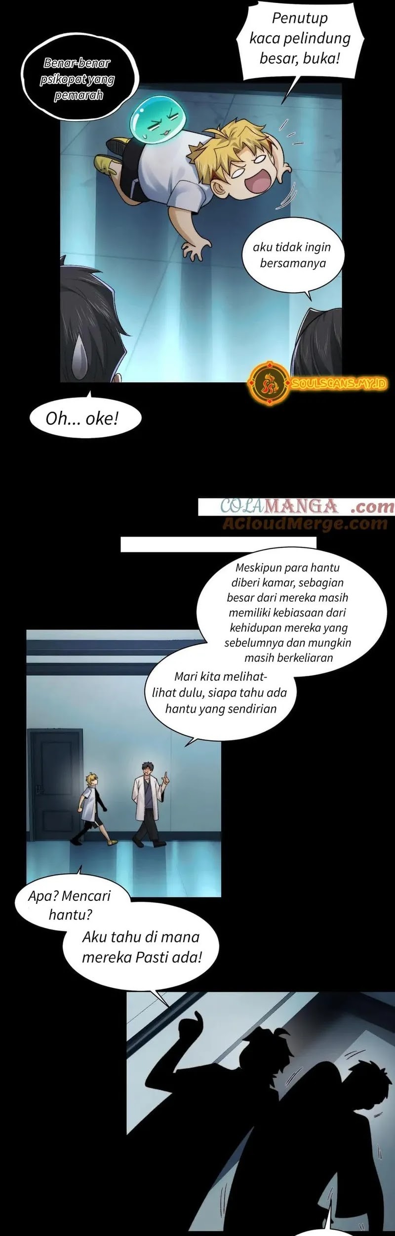 In the Face of Mental Illness Ghosts Are Nothing Chapter 100 - halaman 9