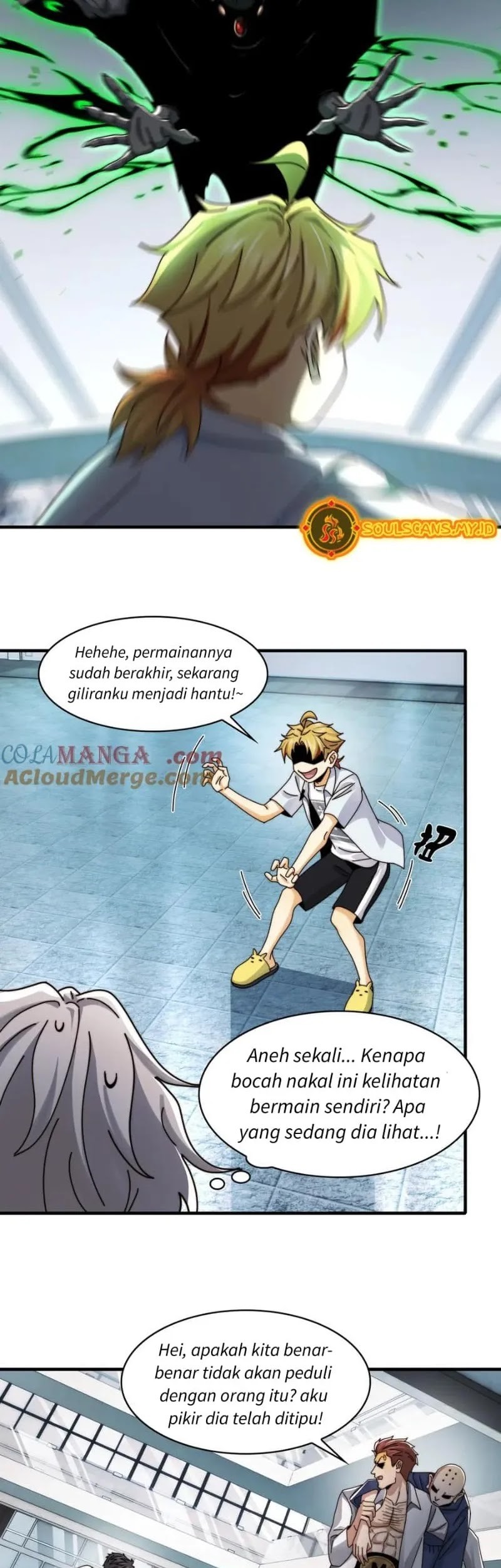 In the Face of Mental Illness Ghosts Are Nothing Chapter 109 - halaman 7