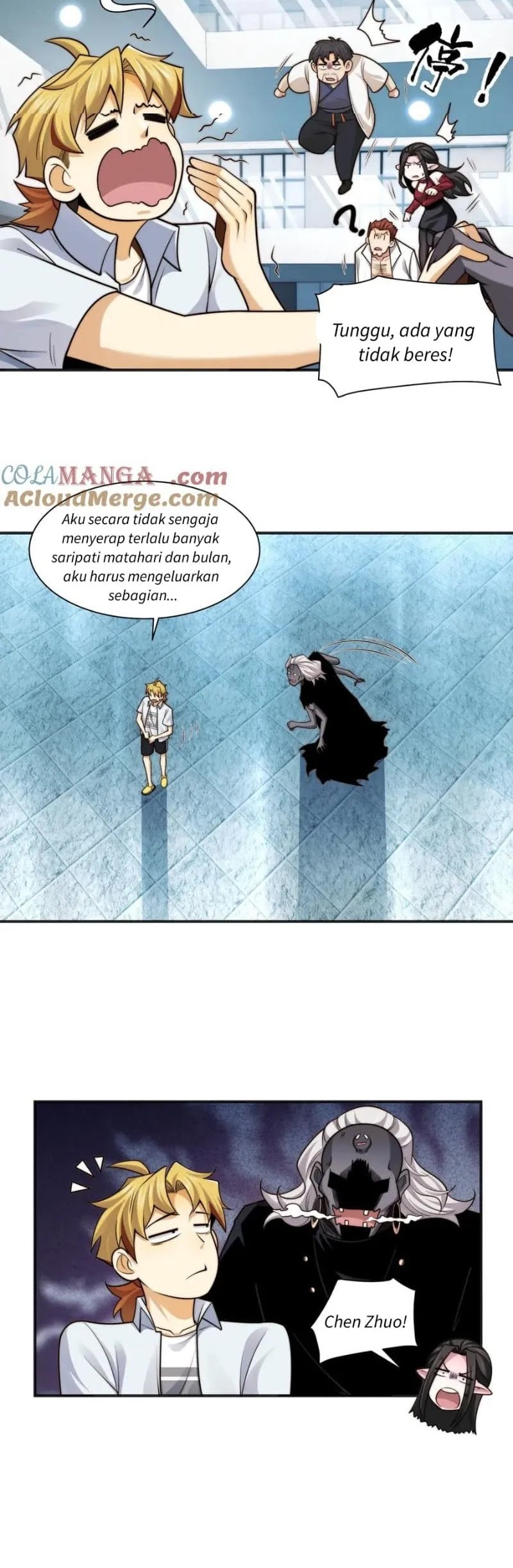 In the Face of Mental Illness Ghosts Are Nothing Chapter 110 - halaman 30