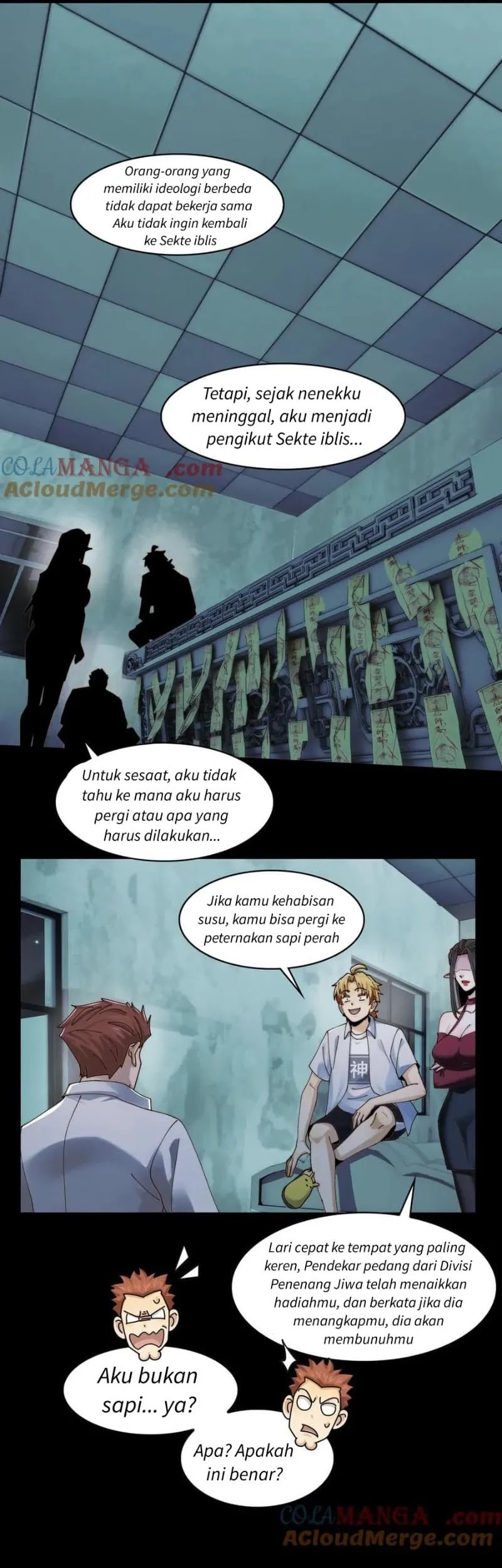 In the Face of Mental Illness Ghosts Are Nothing Chapter 111 - halaman 18