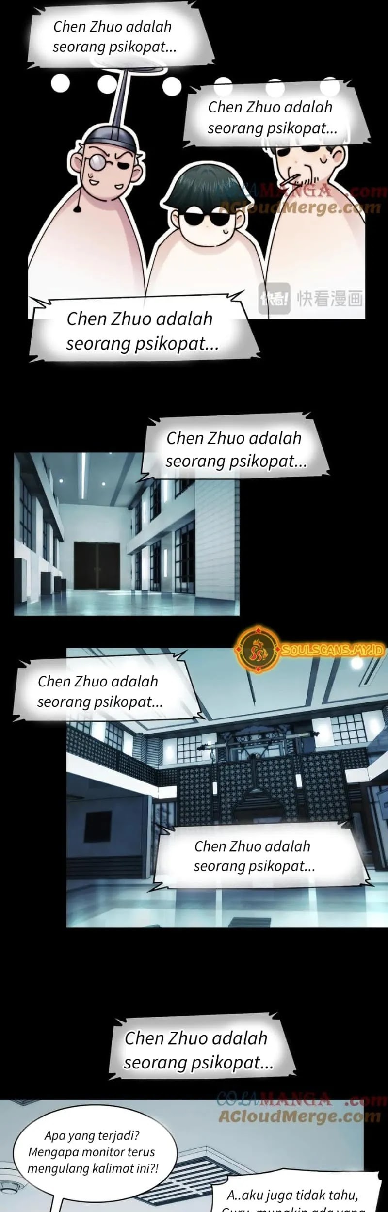 In the Face of Mental Illness Ghosts Are Nothing Chapter 113 - halaman 9