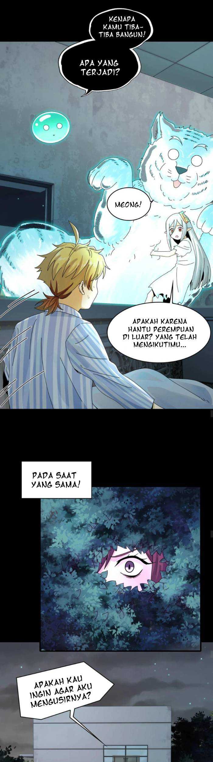 In the Face of Mental Illness Ghosts Are Nothing Chapter 28 - halaman 17