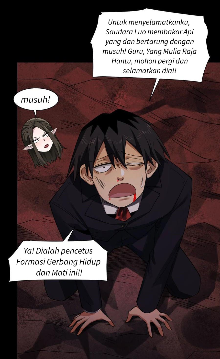 In the Face of Mental Illness Ghosts Are Nothing Chapter 88 - halaman 17