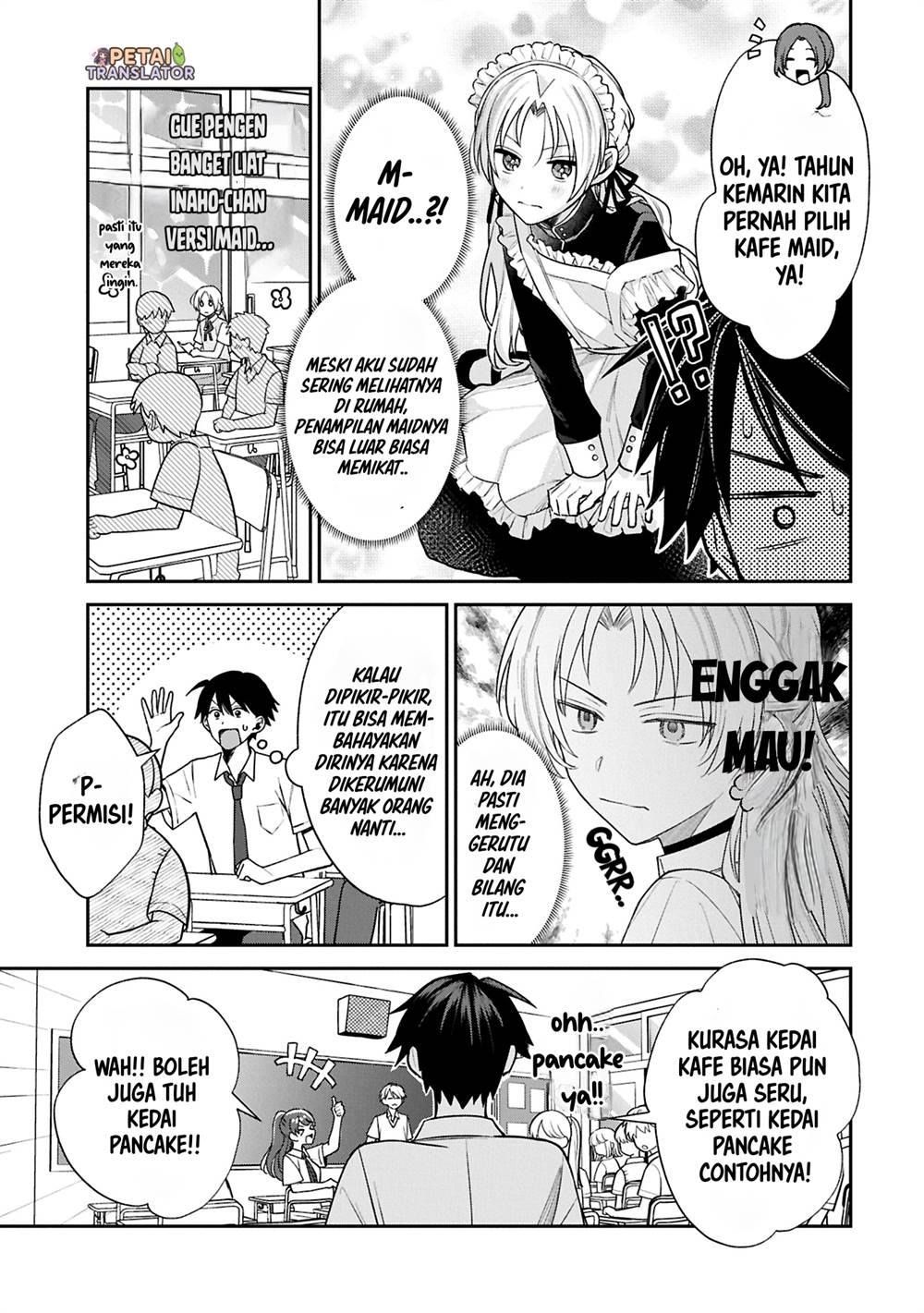 Inaho-kun wa Nise Kanojo no Hazu nanoni Chapter 15 - halaman 3