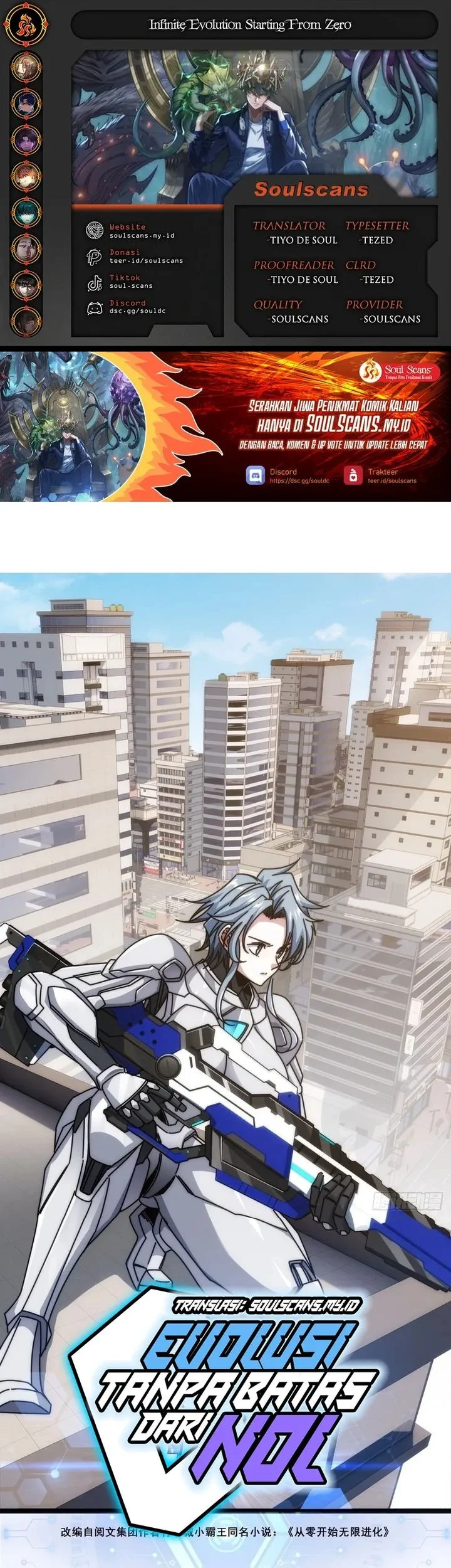 Infinite Evolution Starting from Zero Chapter 72 - halaman 1