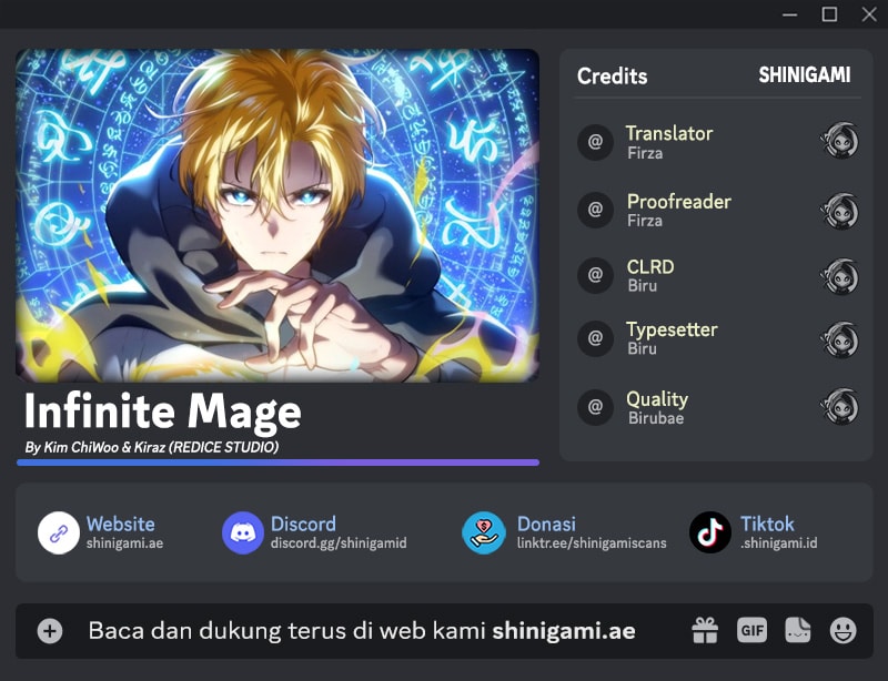 Infinite Mage Chapter 119 - halaman 1