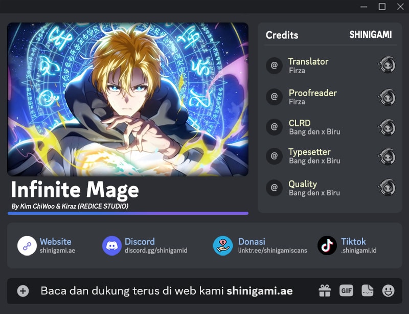 Infinite Mage Chapter 129 - halaman 1