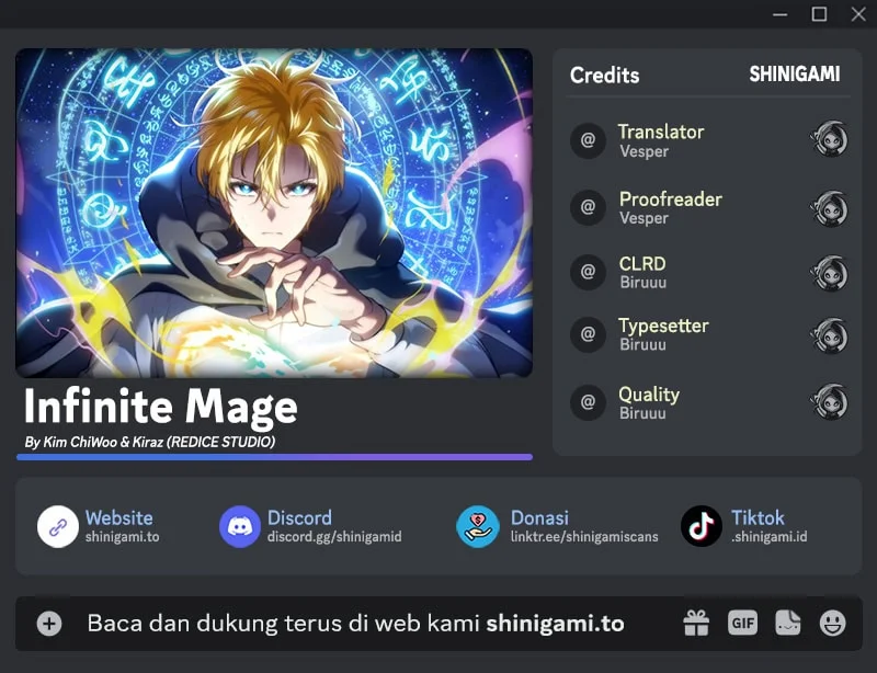 Infinite Mage Chapter 149 - halaman 1