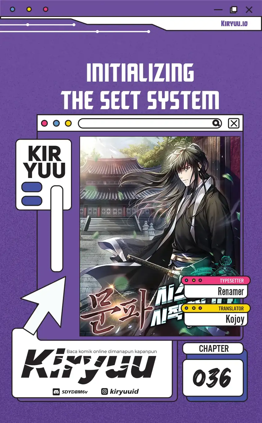 Initializing the Sect System Chapter 36 - halaman 1