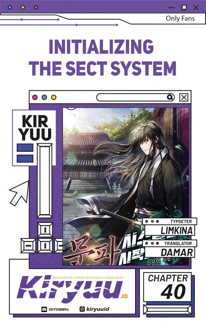 Initializing the Sect System Chapter 40 - halaman 1