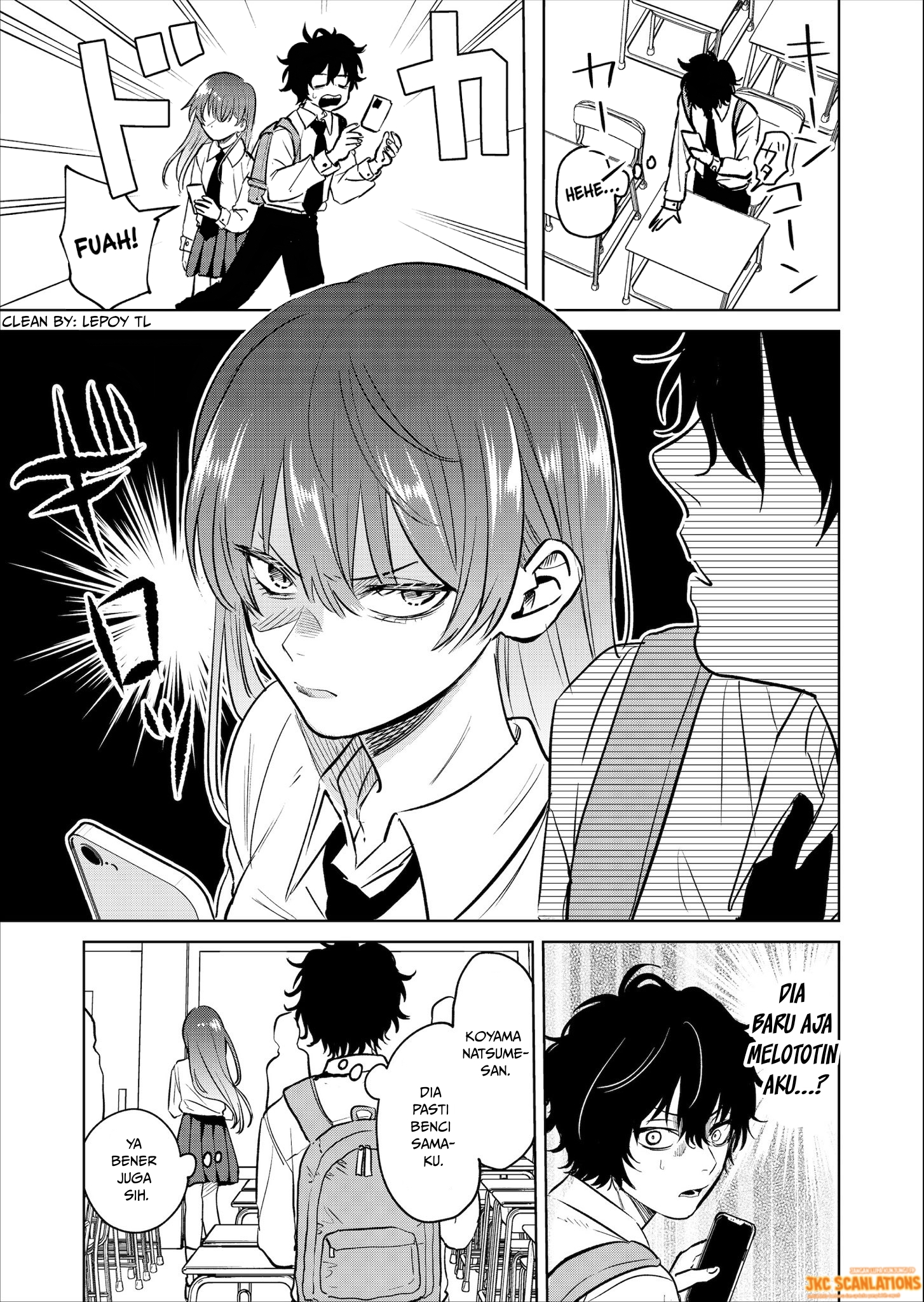 Inkya ga Netoge Tomodachi ni Ren'ai Soudan sareta Hanashi Chapter 1 - halaman 1