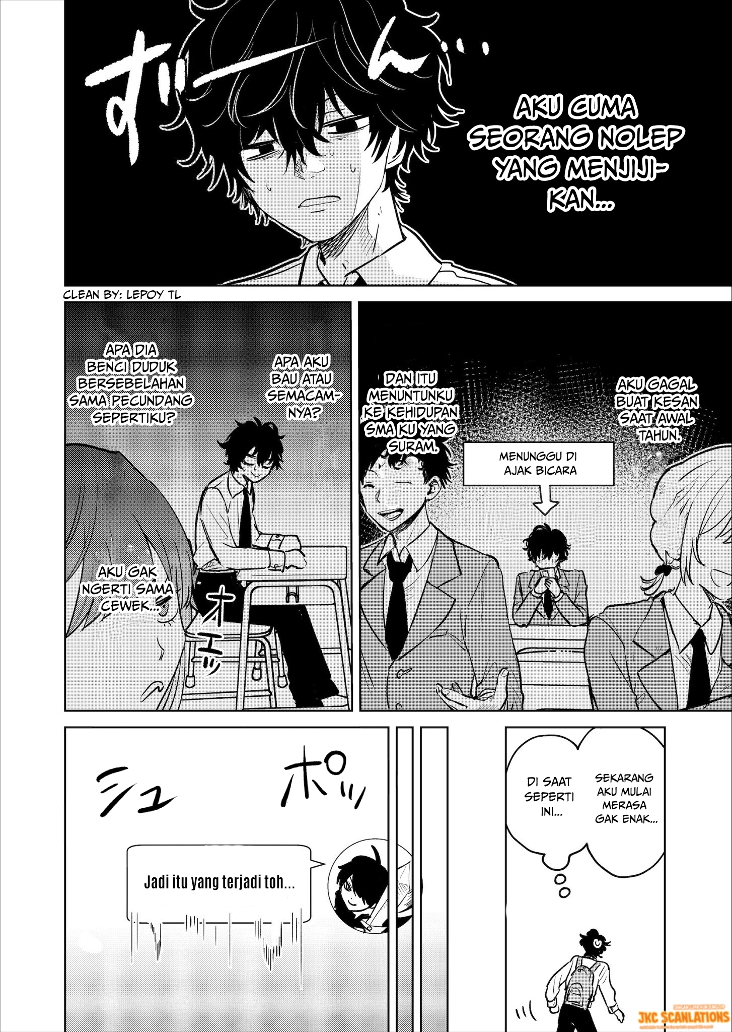 Inkya ga Netoge Tomodachi ni Ren'ai Soudan sareta Hanashi Chapter 1 - halaman 2