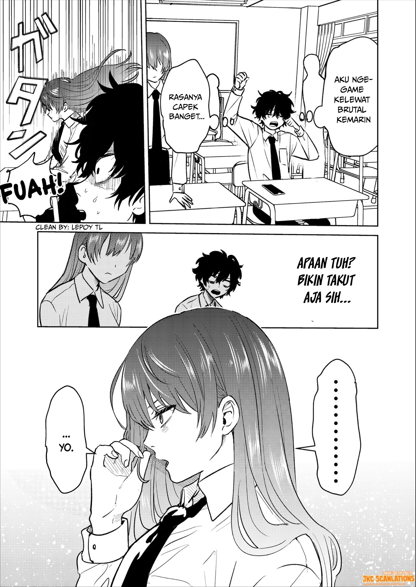 Inkya ga Netoge Tomodachi ni Ren'ai Soudan sareta Hanashi Chapter 1 - halaman 7