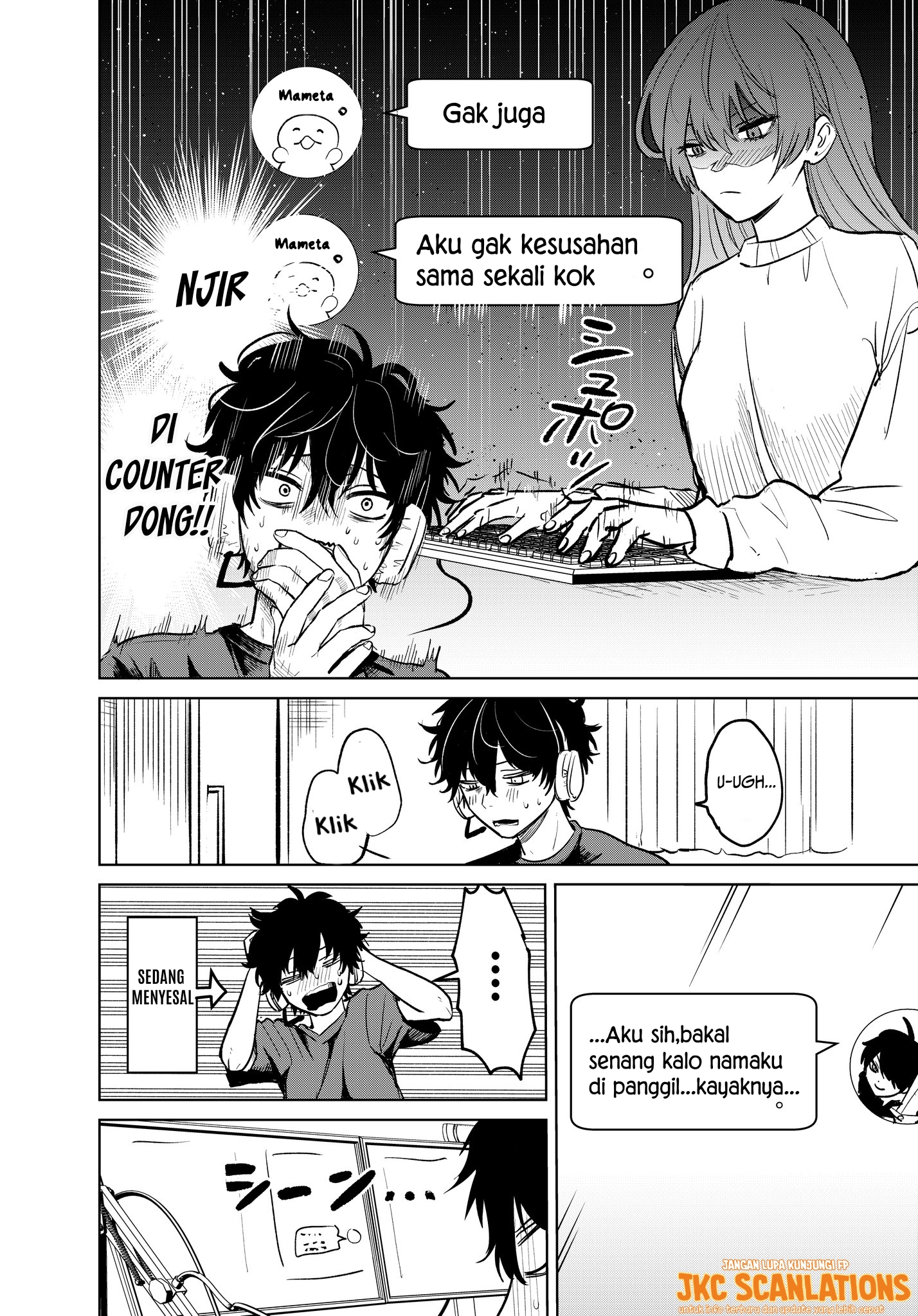 Inkya ga Netoge Tomodachi ni Ren'ai Soudan sareta Hanashi Chapter 2 - halaman 4