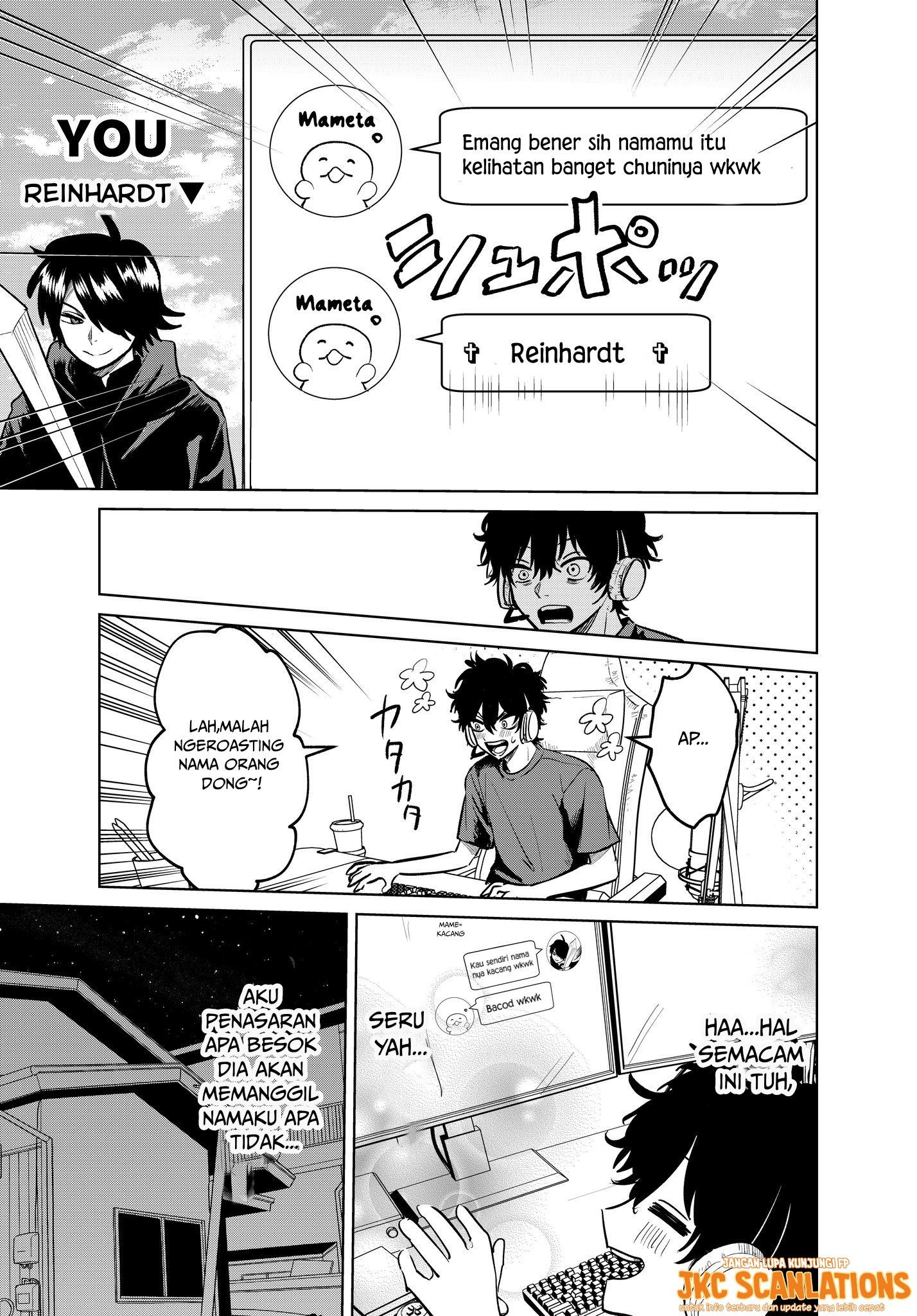 Inkya ga Netoge Tomodachi ni Ren'ai Soudan sareta Hanashi Chapter 2 - halaman 5