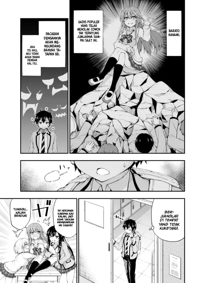 Inkya no Boku ni Batsu Game ni Kokuhaku Shitekita Hazu no Gyaru ga, Doumitemo Boku ni Betahore Desu Chapter 1.1 - halaman 1