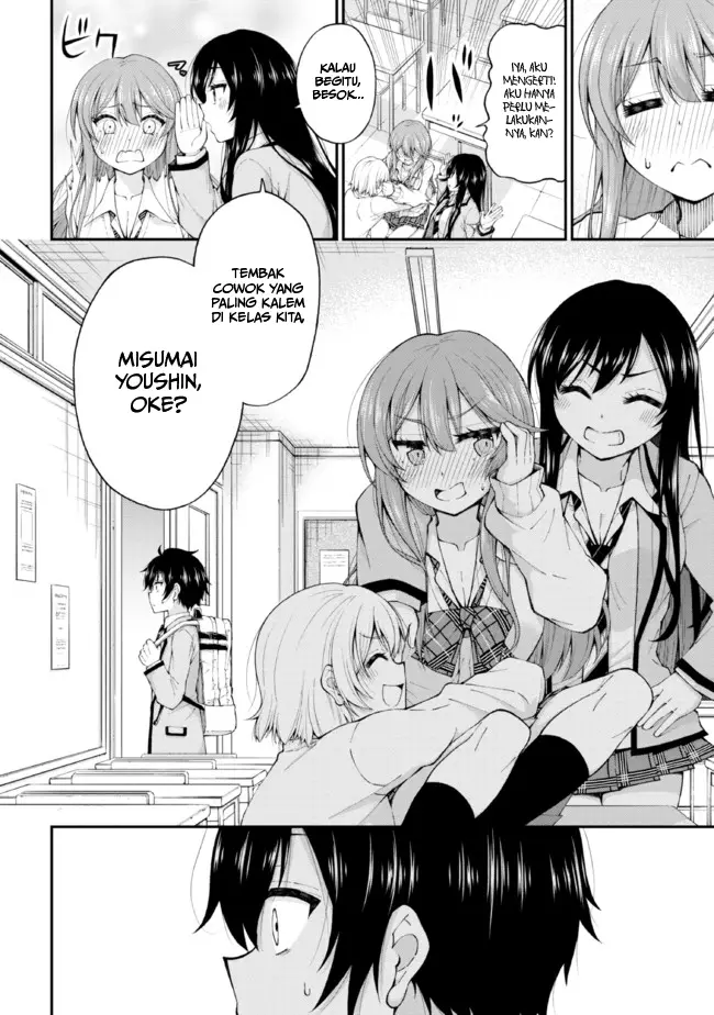Inkya no Boku ni Batsu Game ni Kokuhaku Shitekita Hazu no Gyaru ga, Doumitemo Boku ni Betahore Desu Chapter 1.1 - halaman 2