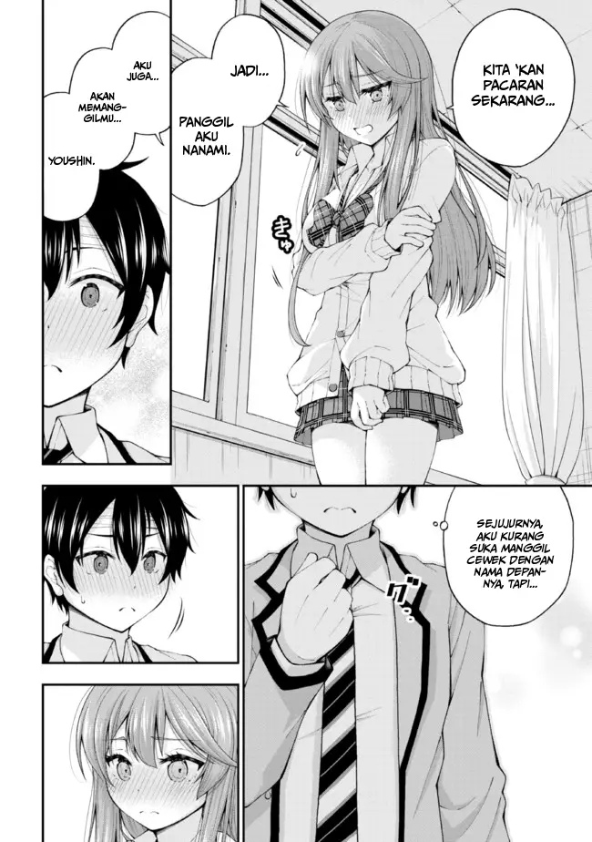 Inkya no Boku ni Batsu Game ni Kokuhaku Shitekita Hazu no Gyaru ga, Doumitemo Boku ni Betahore Desu Chapter 1.2 - halaman 12
