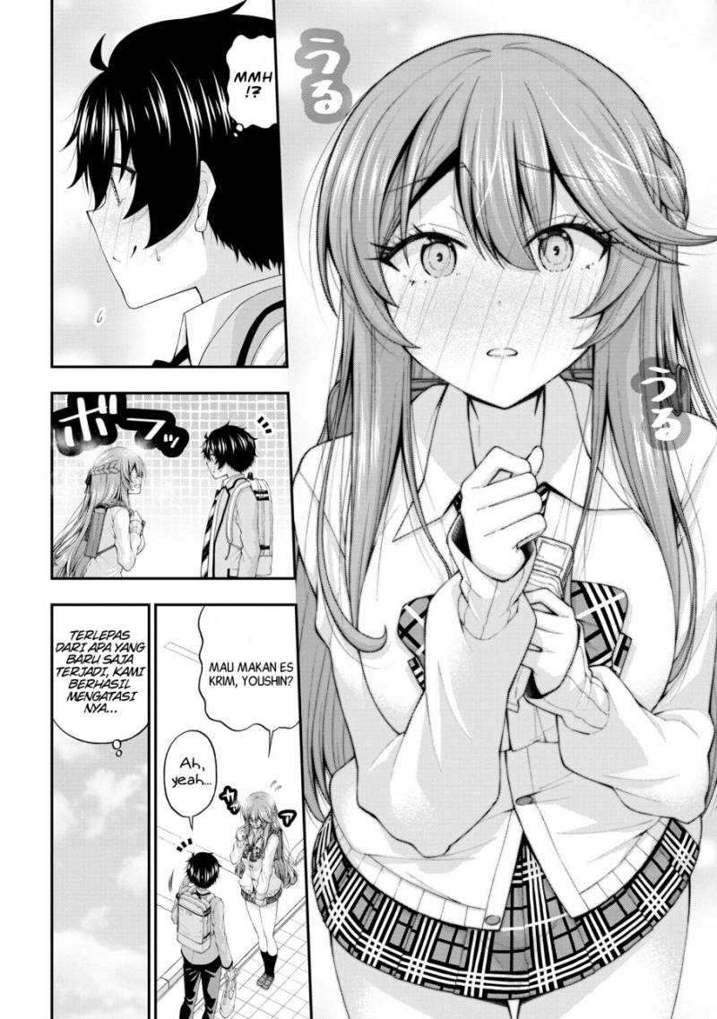 Inkya no Boku ni Batsu Game ni Kokuhaku Shitekita Hazu no Gyaru ga, Doumitemo Boku ni Betahore Desu Chapter 13 - halaman 4