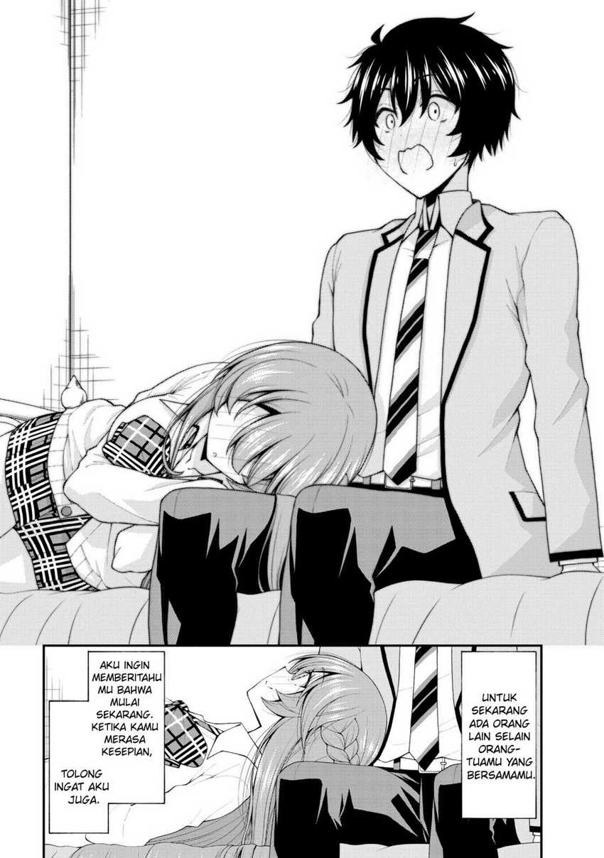 Inkya no Boku ni Batsu Game ni Kokuhaku Shitekita Hazu no Gyaru ga, Doumitemo Boku ni Betahore Desu Chapter 17.5 - halaman 15