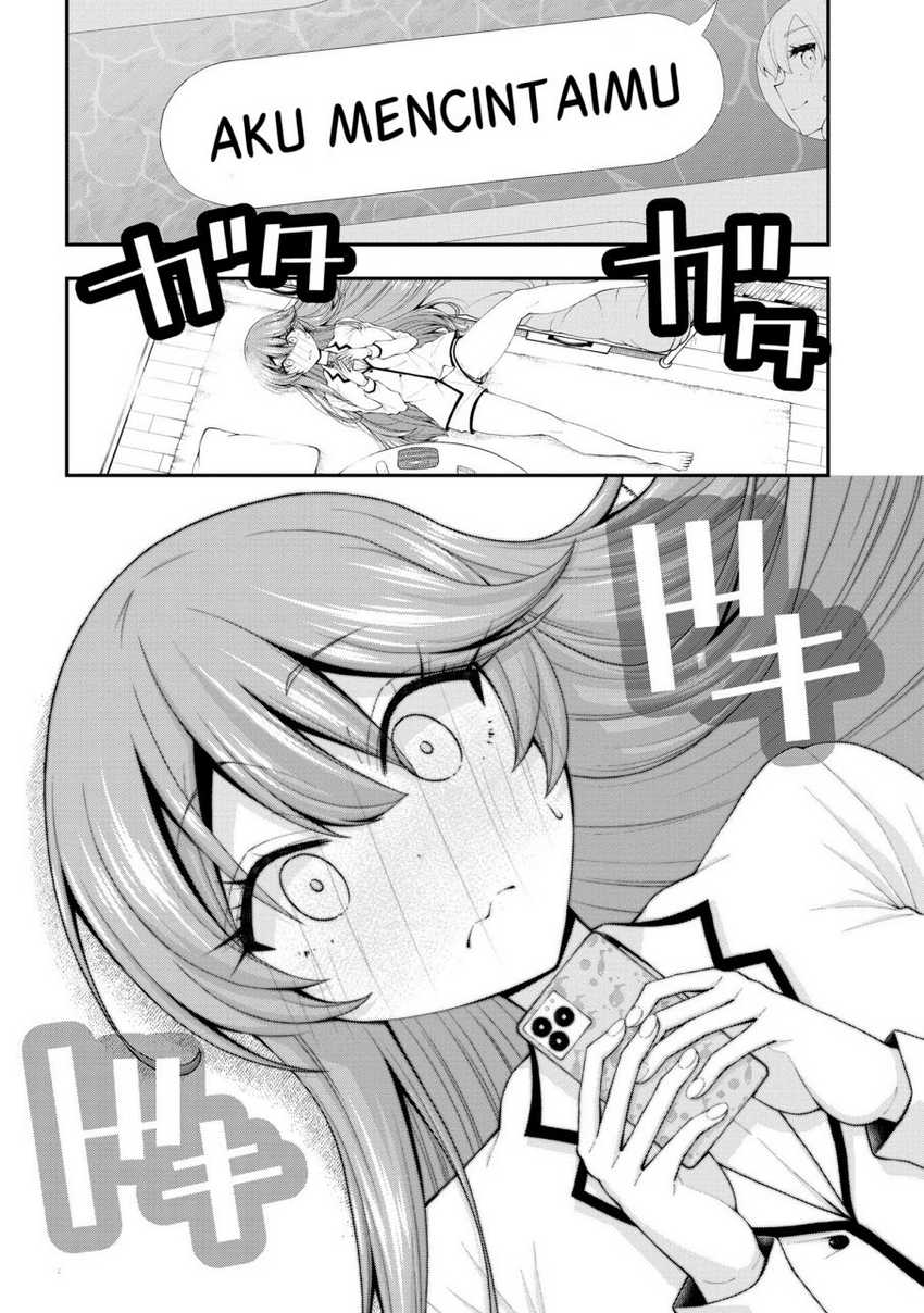 Inkya no Boku ni Batsu Game ni Kokuhaku Shitekita Hazu no Gyaru ga, Doumitemo Boku ni Betahore Desu Chapter 17.5 - halaman 17