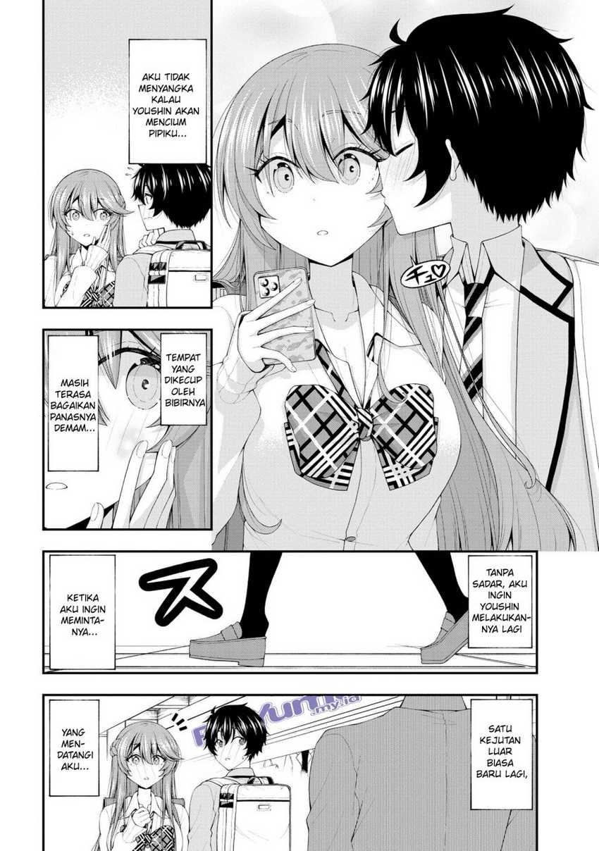 Inkya no Boku ni Batsu Game ni Kokuhaku Shitekita Hazu no Gyaru ga, Doumitemo Boku ni Betahore Desu Chapter 17.5 - halaman 5
