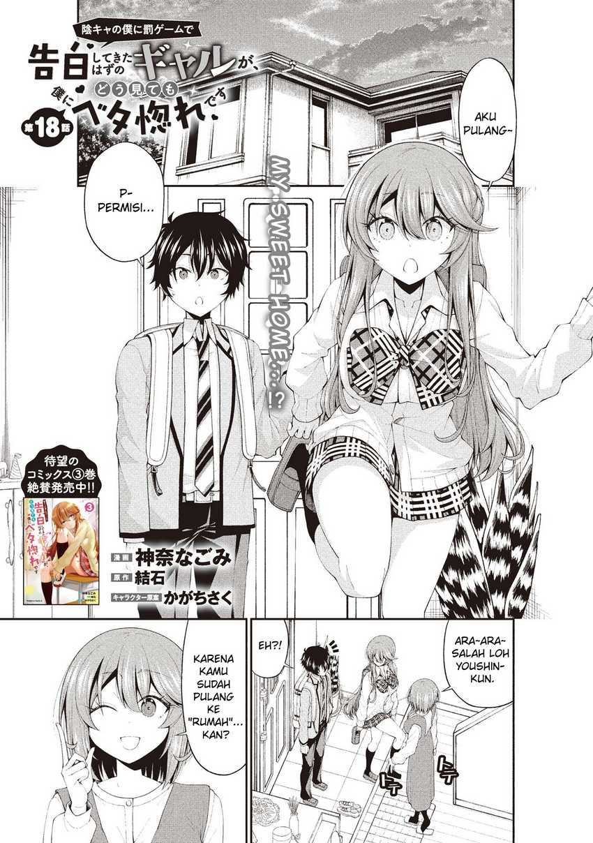 Inkya no Boku ni Batsu Game ni Kokuhaku Shitekita Hazu no Gyaru ga, Doumitemo Boku ni Betahore Desu Chapter 18 - halaman 2