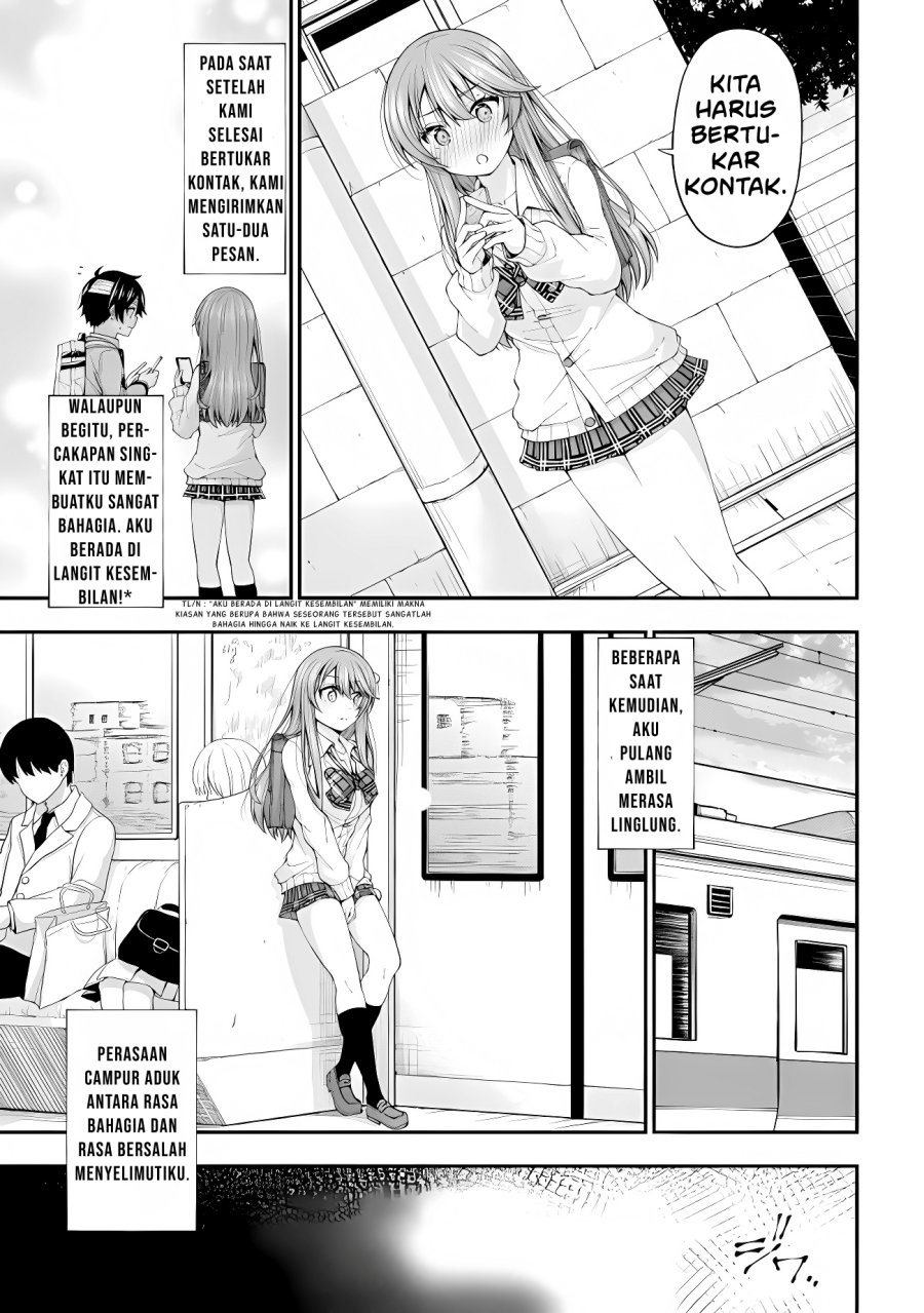 Inkya no Boku ni Batsu Game ni Kokuhaku Shitekita Hazu no Gyaru ga, Doumitemo Boku ni Betahore Desu Chapter 2.5 - halaman 3