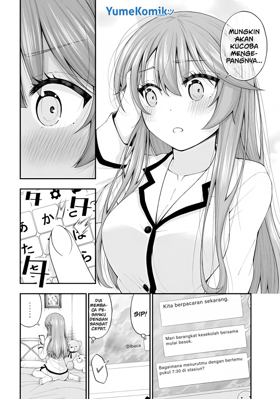 Inkya no Boku ni Batsu Game ni Kokuhaku Shitekita Hazu no Gyaru ga, Doumitemo Boku ni Betahore Desu Chapter 2.5 - halaman 6