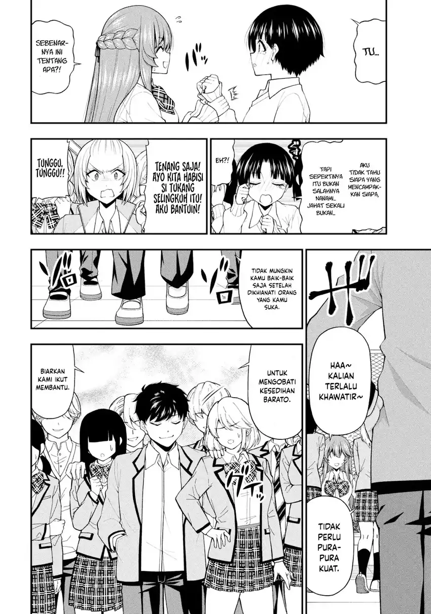 Inkya no Boku ni Batsu Game ni Kokuhaku Shitekita Hazu no Gyaru ga, Doumitemo Boku ni Betahore Desu Chapter 28 - halaman 9
