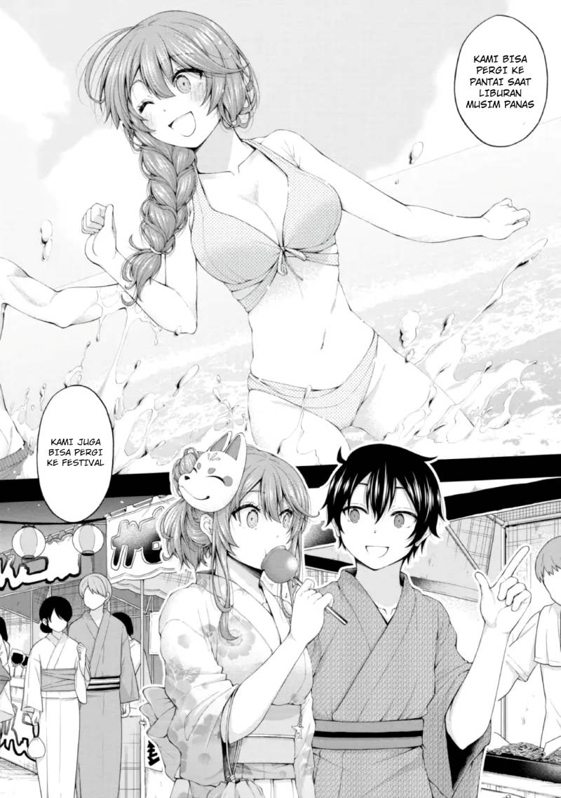Inkya no Boku ni Batsu Game ni Kokuhaku Shitekita Hazu no Gyaru ga, Doumitemo Boku ni Betahore Desu Chapter 4.5 - halaman 11