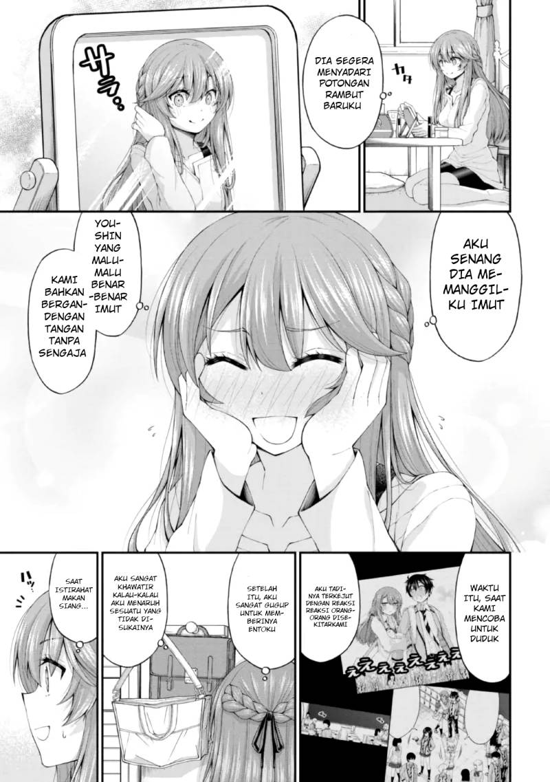 Inkya no Boku ni Batsu Game ni Kokuhaku Shitekita Hazu no Gyaru ga, Doumitemo Boku ni Betahore Desu Chapter 4.5 - halaman 4