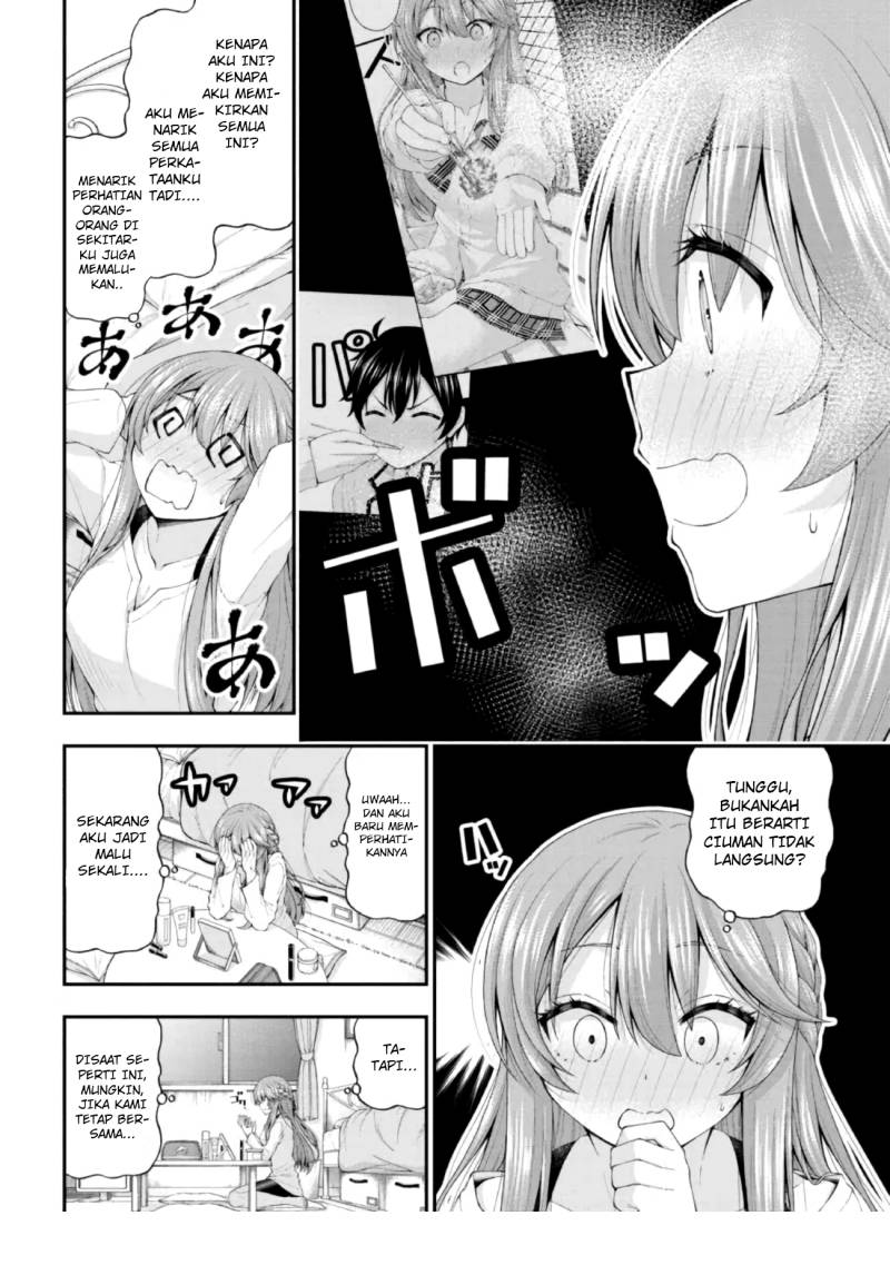 Inkya no Boku ni Batsu Game ni Kokuhaku Shitekita Hazu no Gyaru ga, Doumitemo Boku ni Betahore Desu Chapter 4.5 - halaman 5