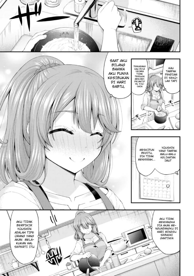 Inkya no Boku ni Batsu Game ni Kokuhaku Shitekita Hazu no Gyaru ga, Doumitemo Boku ni Betahore Desu Chapter 4.5 - halaman 8