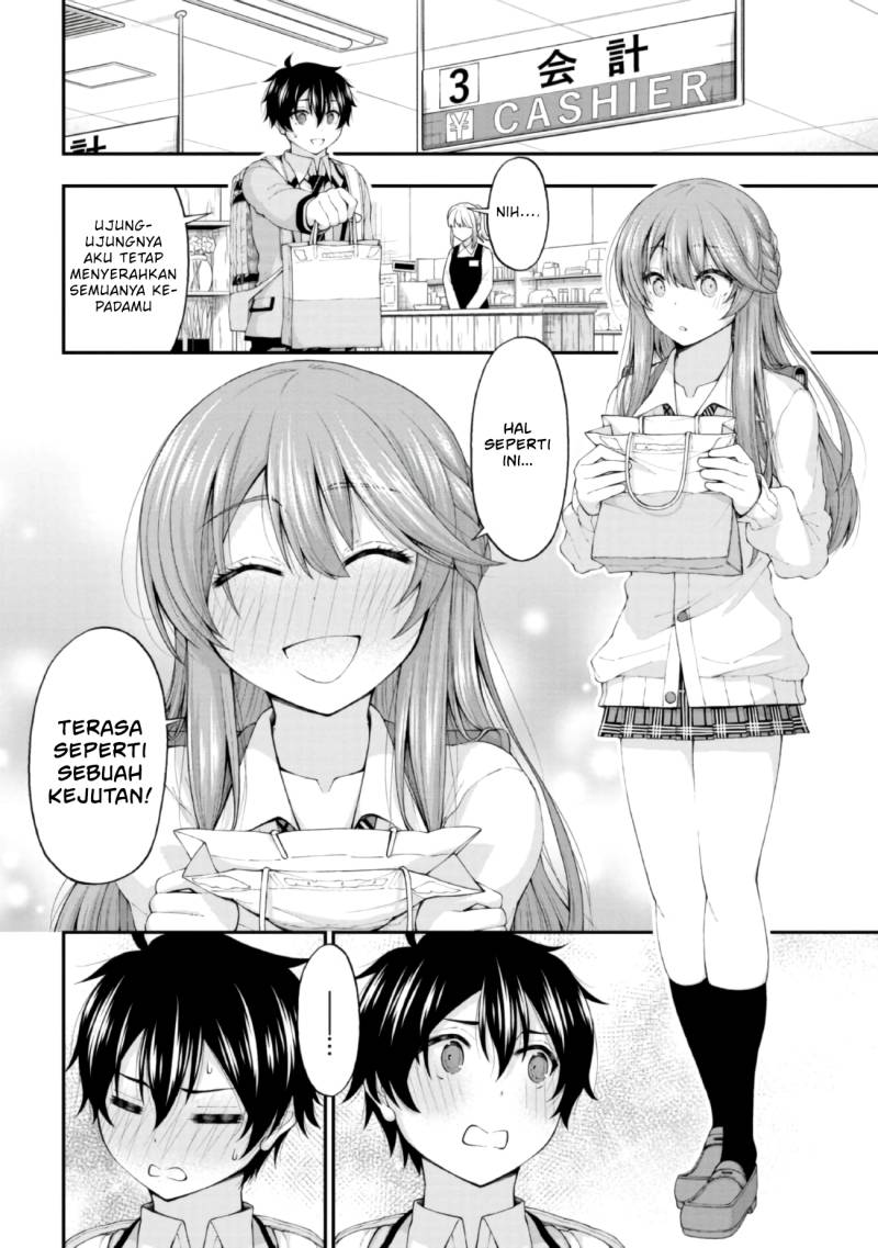 Inkya no Boku ni Batsu Game ni Kokuhaku Shitekita Hazu no Gyaru ga, Doumitemo Boku ni Betahore Desu Chapter 4 - halaman 9