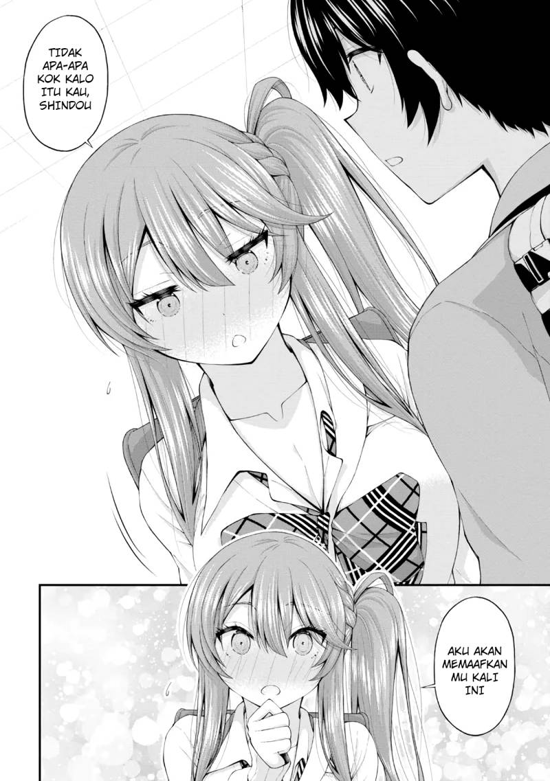Inkya no Boku ni Batsu Game ni Kokuhaku Shitekita Hazu no Gyaru ga, Doumitemo Boku ni Betahore Desu Chapter 5 - halaman 21