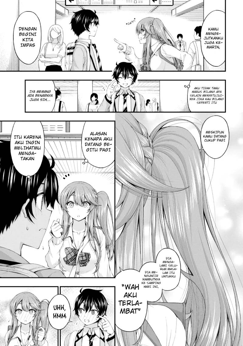 Inkya no Boku ni Batsu Game ni Kokuhaku Shitekita Hazu no Gyaru ga, Doumitemo Boku ni Betahore Desu Chapter 5 - halaman 4