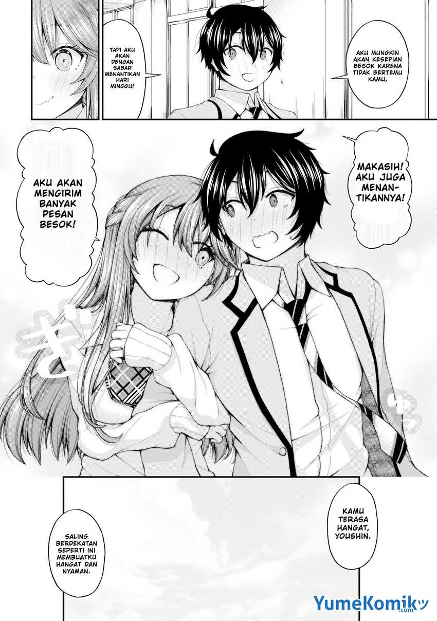 Inkya no Boku ni Batsu Game ni Kokuhaku Shitekita Hazu no Gyaru ga, Doumitemo Boku ni Betahore Desu Chapter 7.5 - halaman 25