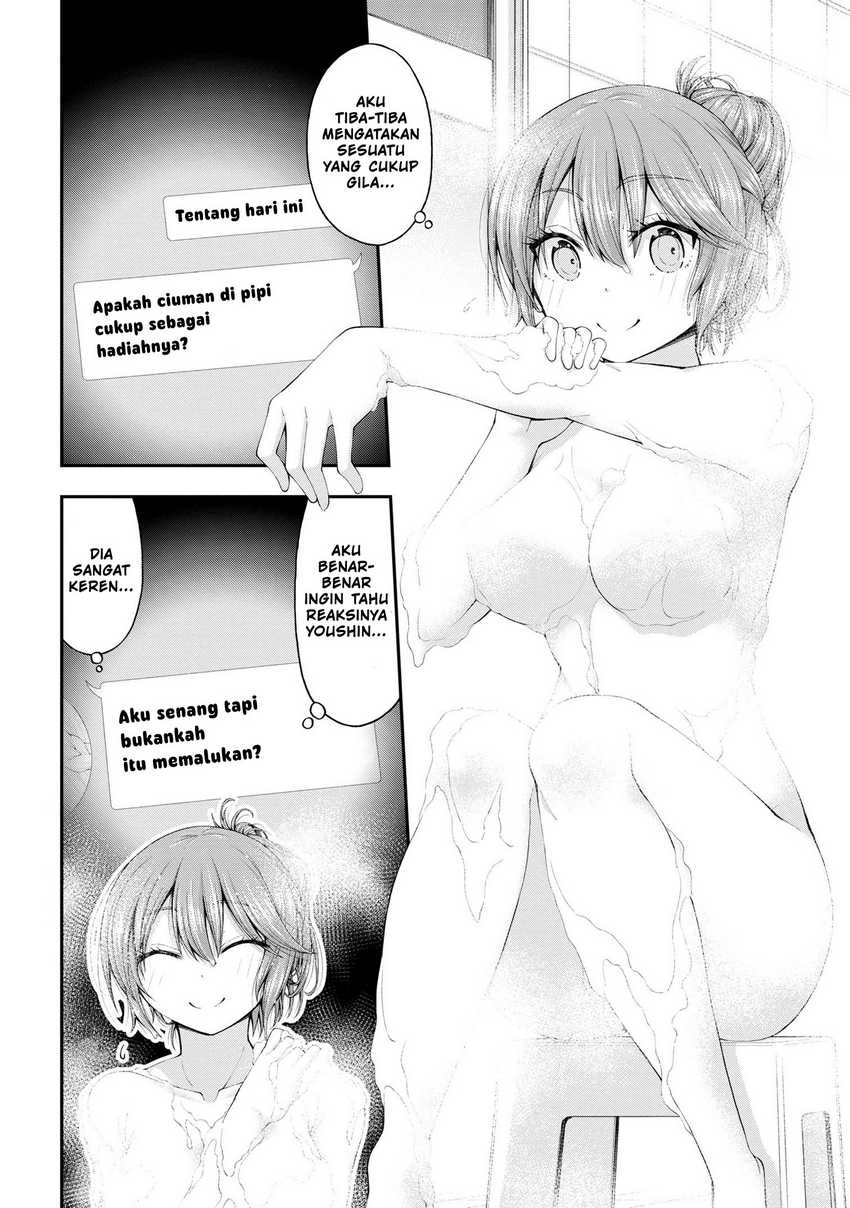 Inkya no Boku ni Batsu Game ni Kokuhaku Shitekita Hazu no Gyaru ga, Doumitemo Boku ni Betahore Desu Chapter 7.5 - halaman 3