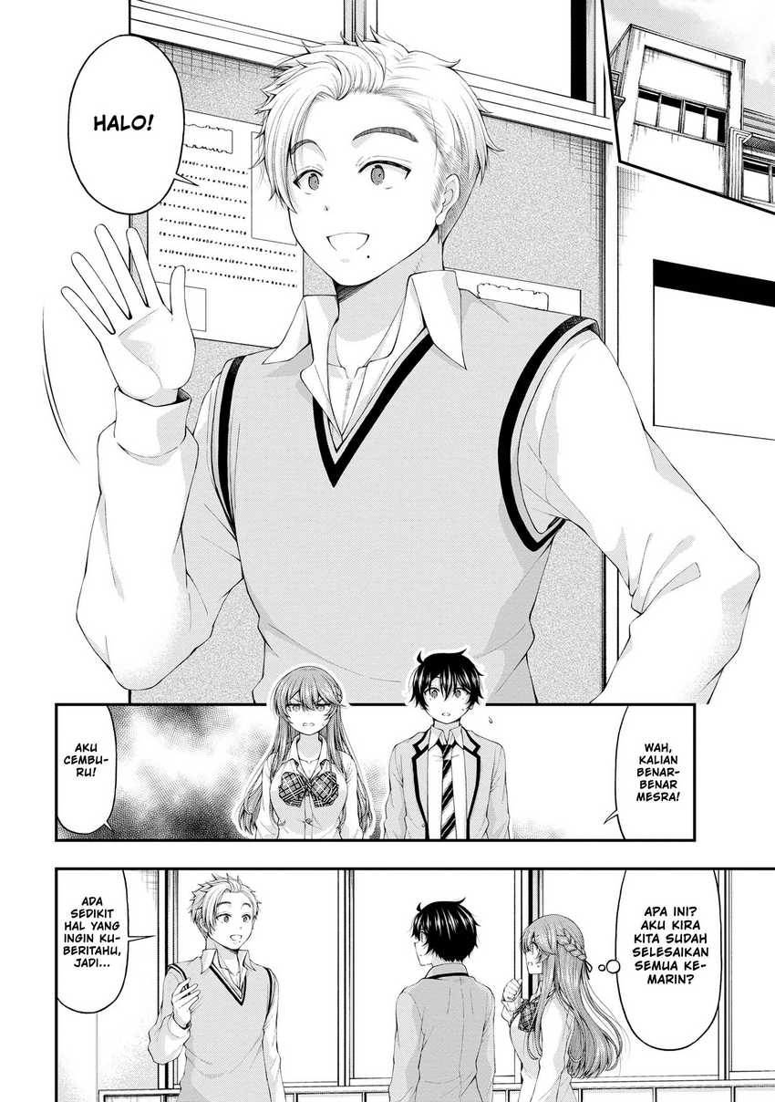 Inkya no Boku ni Batsu Game ni Kokuhaku Shitekita Hazu no Gyaru ga, Doumitemo Boku ni Betahore Desu Chapter 7.5 - halaman 9