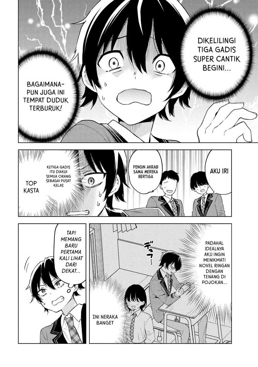 Inkyā no ore ga sekigae de S-kyū bishoujo ni kakomaretara himitsu no kankei ga hajimatta Chapter 1 - halaman 11