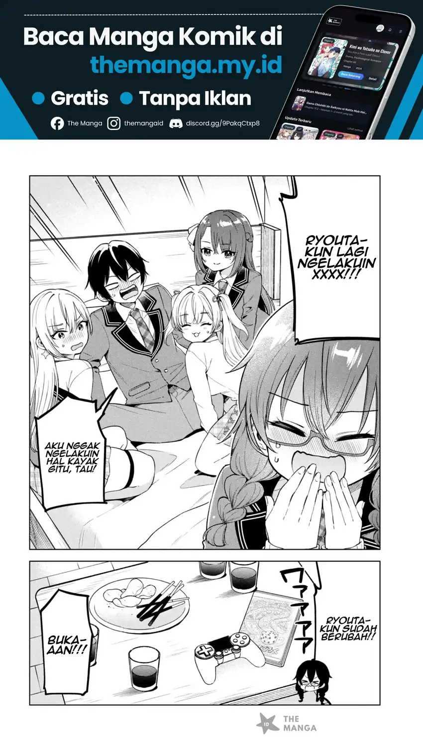 Inkyā no ore ga sekigae de S-kyū bishoujo ni kakomaretara himitsu no kankei ga hajimatta Chapter 10 - halaman 18