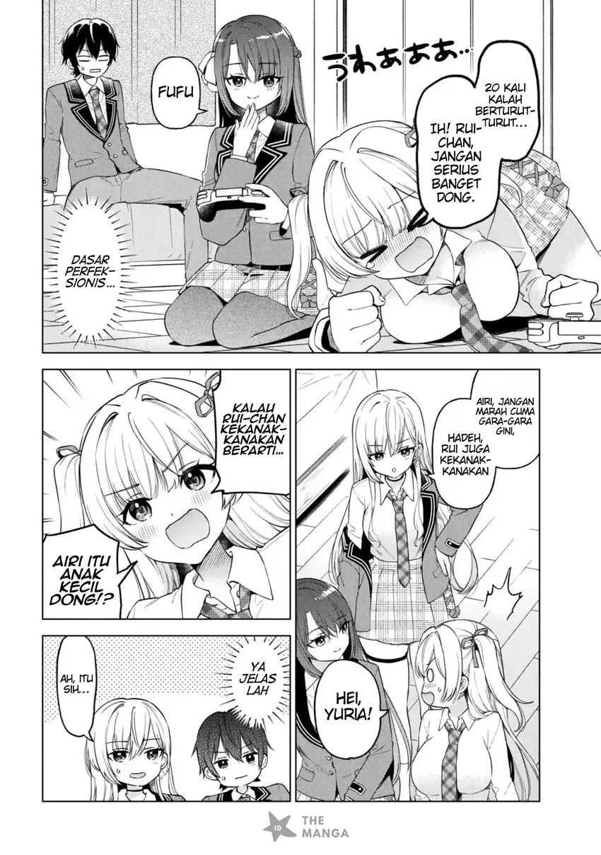 Inkyā no ore ga sekigae de S-kyū bishoujo ni kakomaretara himitsu no kankei ga hajimatta Chapter 10 - halaman 4