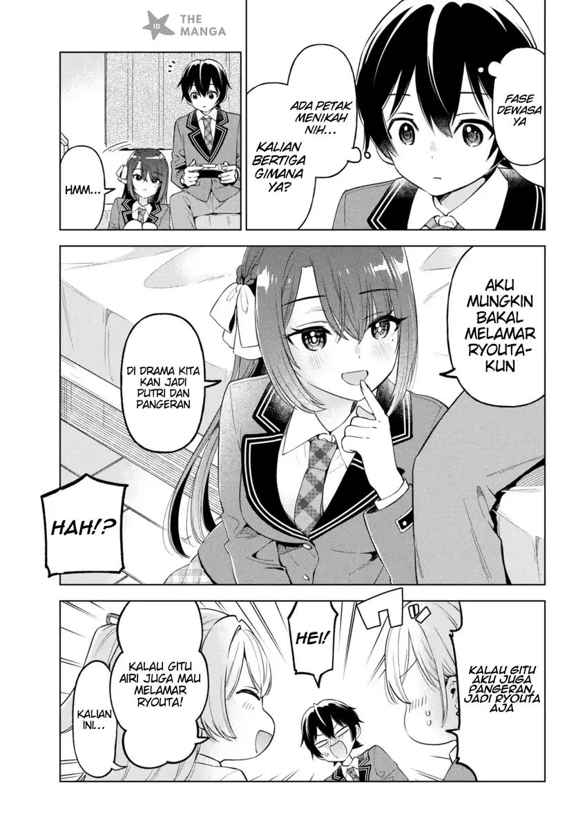 Inkyā no ore ga sekigae de S-kyū bishoujo ni kakomaretara himitsu no kankei ga hajimatta Chapter 10 - halaman 9