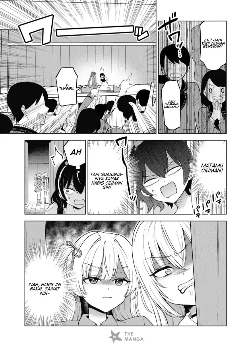 Inkyā no ore ga sekigae de S-kyū bishoujo ni kakomaretara himitsu no kankei ga hajimatta Chapter 13 - halaman 14
