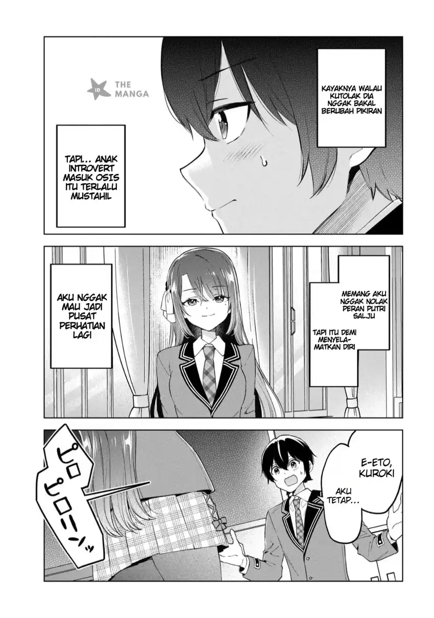 Inkyā no ore ga sekigae de S-kyū bishoujo ni kakomaretara himitsu no kankei ga hajimatta Chapter 13 - halaman 38
