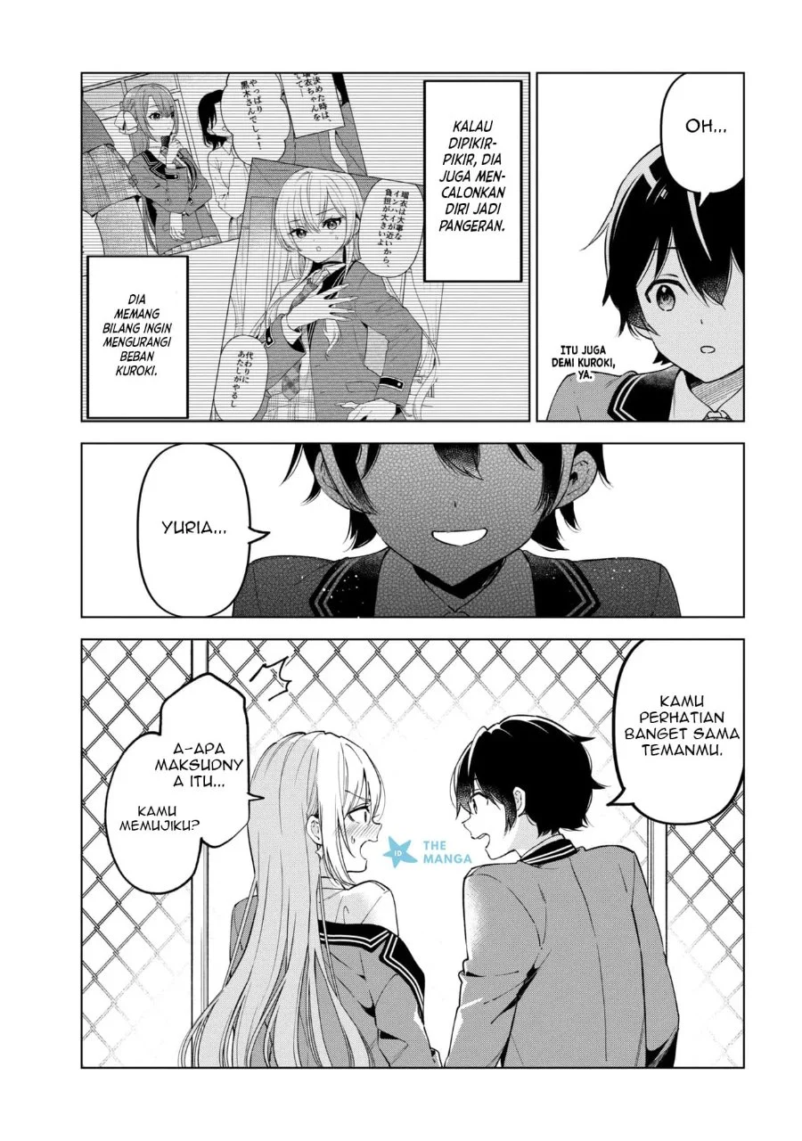 Inkyā no ore ga sekigae de S-kyū bishoujo ni kakomaretara himitsu no kankei ga hajimatta Chapter 14 - halaman 12