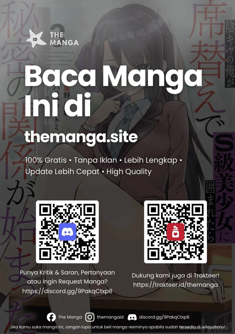 Inkyā no ore ga sekigae de S-kyū bishoujo ni kakomaretara himitsu no kankei ga hajimatta Chapter 15 - halaman 39