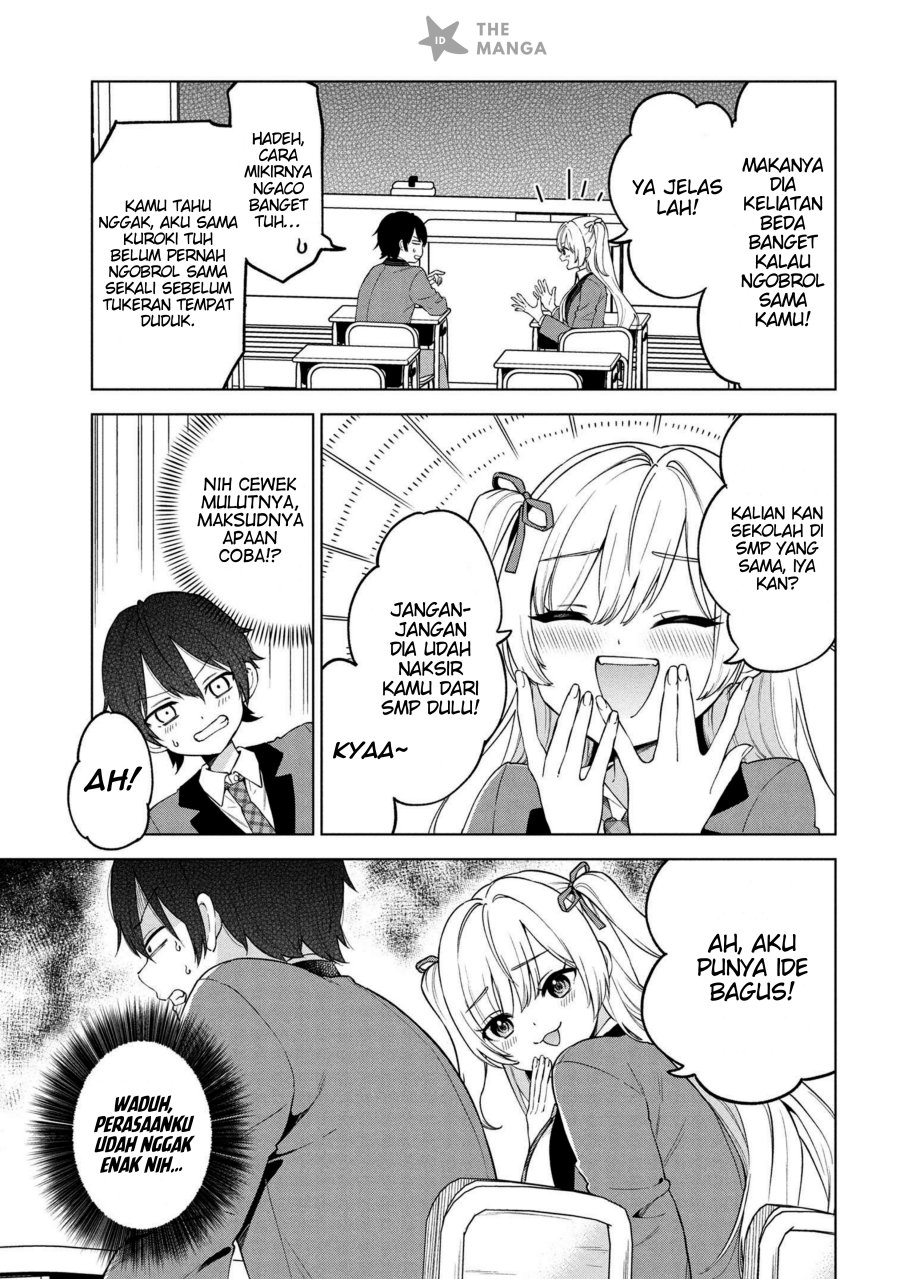 Inkyā no ore ga sekigae de S-kyū bishoujo ni kakomaretara himitsu no kankei ga hajimatta Chapter 3 - halaman 10